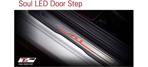 TUON NEW LED DOOR STEP PLATE SET FOR KIA SOUL 2012-17 MNR